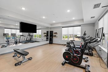 Two 24-hour fitness centers
